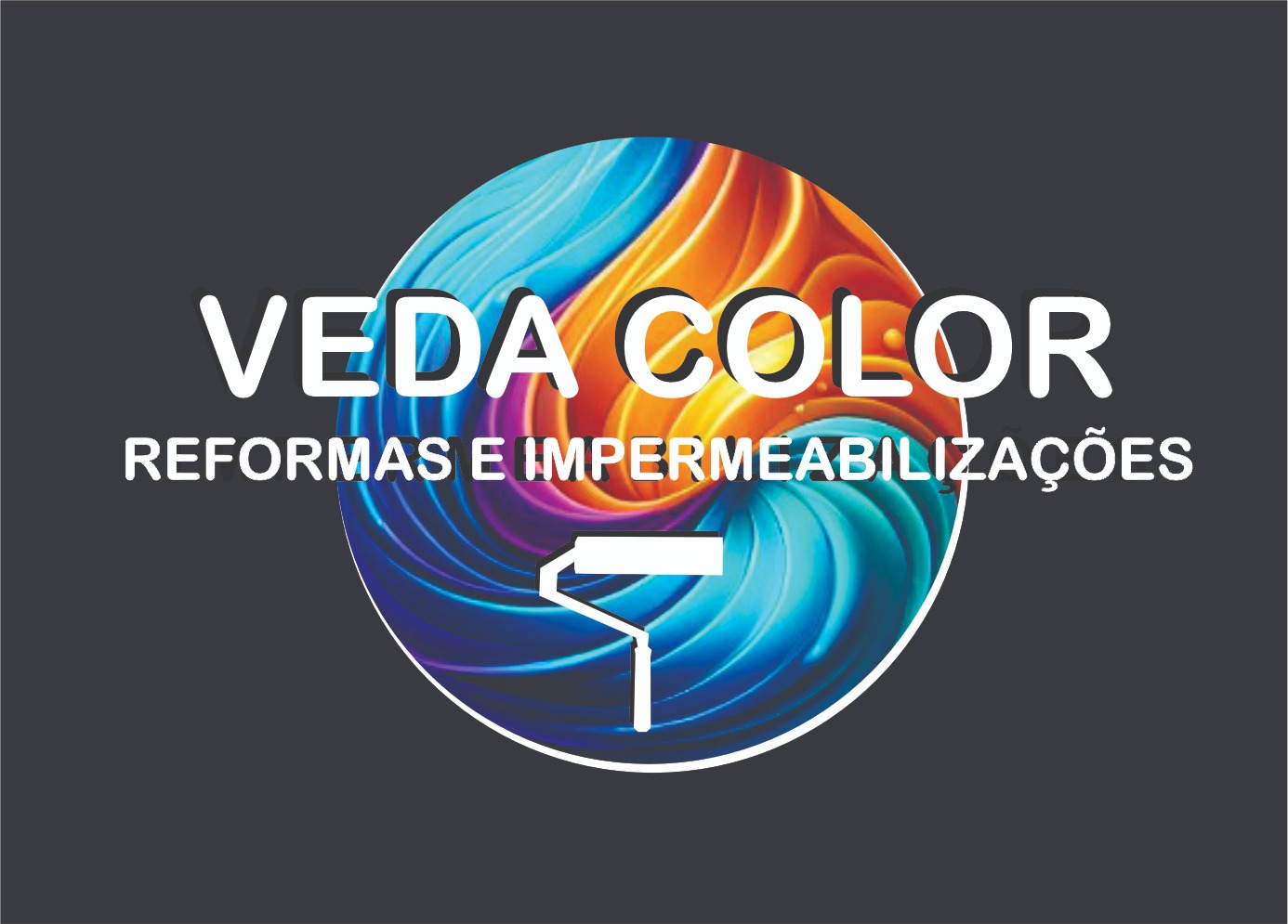 Logo Veda Color Reformas e Impermeabilizações